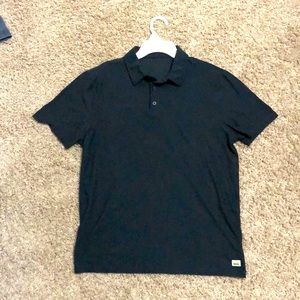 Vuori Strato Tech polo - charcoal heather